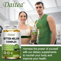 Organic Bitter Melon 120 Softgel Blood Sugar Digestive Health Support 2500mg