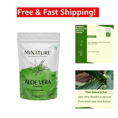 100% Aloe Vera Powder 8oz for Natural Wellness – Satisfaction Guaranteed