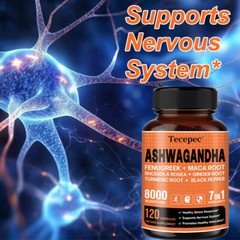 Ashwagandh+Rhodiola Rosea+Ginger Root+Black Pepper-Supports Nerve Health Powder