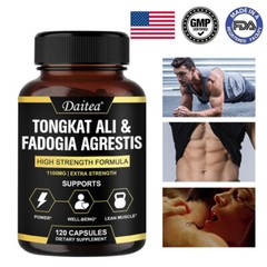 Fadogia Agrestis 600 Mg (Max Strength) Stem 10:1 Extract 30 To 120 Capsules