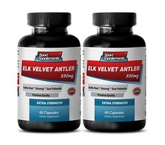 Support Healthy Testosterone Level Caps – Elk Velvet Antler 550mg – Pure IGF 2B
