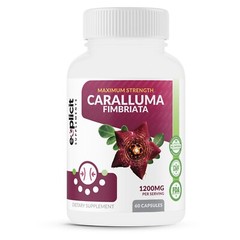 Pure Caralluma Fimbriata 1200mg Max Strength – Appetite Suppressant – 1 Month