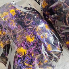 Blue Lotus Whole Flowers With Stem Egyptian Nymphaea Caerulea Herbal Organic Tea