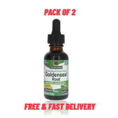 Nature’s Answer Goldenseal Root, 1 Fl Oz (Pack of 2)