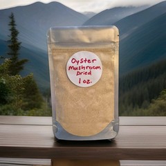 Oyster Mushroom (Pleurotus Ostreatus) 1 oz. Finely Ground