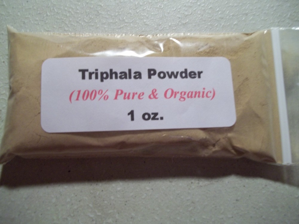 1 oz. Triphala Powder (100% Pure & Organic)