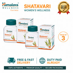 Himalaya Shatavari Tablets 60 Tabs Herbal Women Wellness Buy 2 Get 1 FreeUS Ship