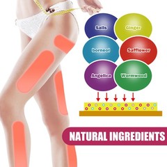 Ginger Slimming Patch Leg Firming & Shaping Herbal Body Care Pads 30pcs