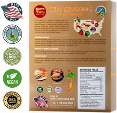 4 Boxes American Ginseng Root — Super Long Jumbo Wisconsin Ginseng 4oz/Box Pe…
