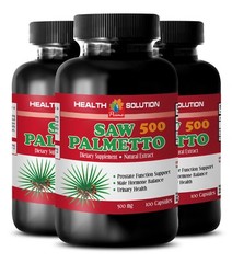 Natural prostate supplements men- SAW PALMETTO EXTRACT – 3B/300 -saw complex men
