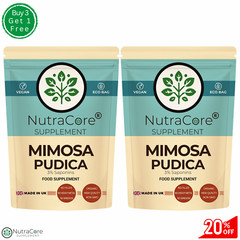 Mimosa Pudica Seed Caps 5500mg (3% Saponins)-Gut Health & Natural Detox-90Caps