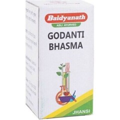 Baidyanath Ayurvedic Godanti Bhasma (10gm Powder) , 100% Herbal Formula