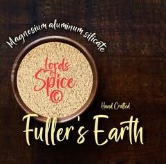Mitti Clay ORGANIC FACE SCRAB Fullers Earth Powder Cosmetic Grade 2oz USA