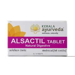 Kerala Ayurveda Alsactil 100 Tablets | Acidity & Indigestion Relief | Free Ship