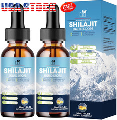 2 Packs * 30ML Organic Himalayan Shilajit Pure Extremely Potent, Fulvic Acid