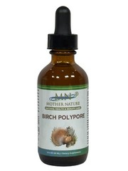 Mother Nature Birch Polypore Immune System Dietary Supplements – 60 ML