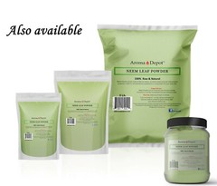 Neem Powder Dried Leaf 100% Pure & Natural Raw Vegan (Azadirachta indica)