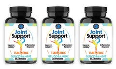 Joint Health & Wellness w/ Joint Support with Turmeric and Glucosamine, 3-Pack