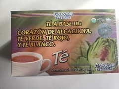 GN + VIDA Alcachofa Tea 30 Tea bags / Te de Alcachofa 30 sobres