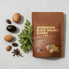 VivoNu Wormwood Black Walnut Cloves Capsules,Natural Cleanse&Metabolism Support-