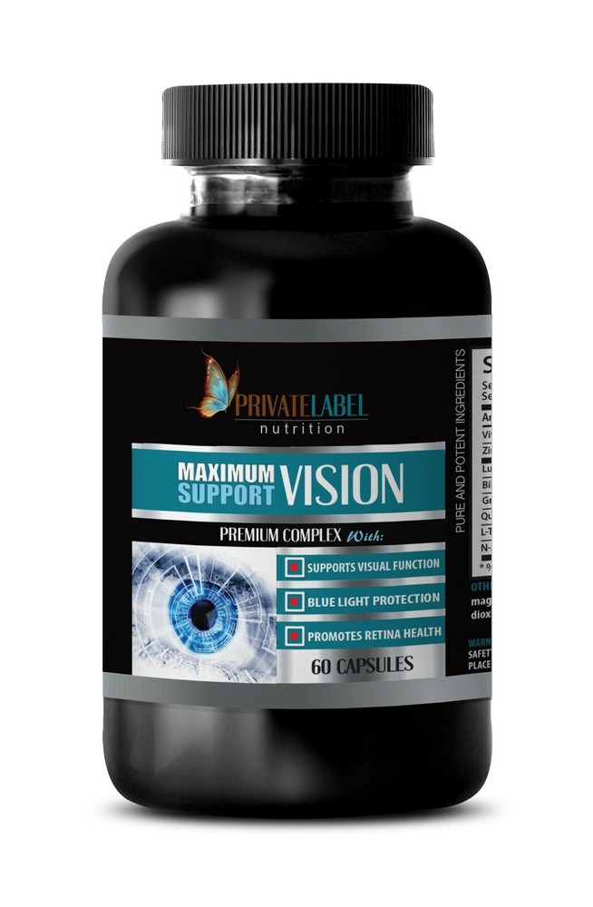 eye pills with lutein – MAXIMUM VISION SUPPORT – bilberry bulk supplements 1B