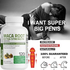 Maca Root Extra Strength 4000mg Energy & Stamina Support, Reproduction Health