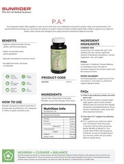 SUNRIDER P.A ( Prime Again ) Herb Food Concentrate 50g Powder/Bottle