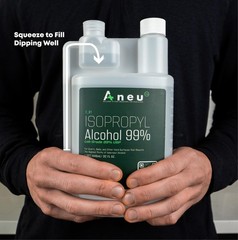 Isopropyl Alcohol 99% – 32oz (1 Pack) Lab Grade Cleaner | Ideal for Quartz, T…