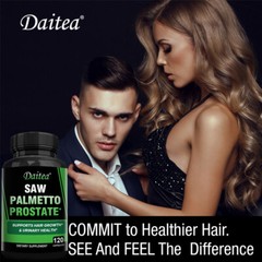 Prostate Support – Saw Palmetto – Supports Hair Growth* Urinary Tract Health*