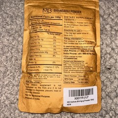 Pure Bhringraj Powder 100 Grams | Pure Bhringaraj Eclipta Alba Powder | Hair Car