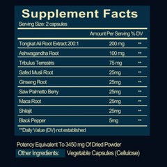 120 Male Enhancement Capsules Booster Thicker Last Longer Stronger Bigger US