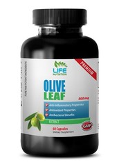 oleuropein anti inflammatory, OLIVE LEAF EXTRACT 500mg, younger looking skin 1B
