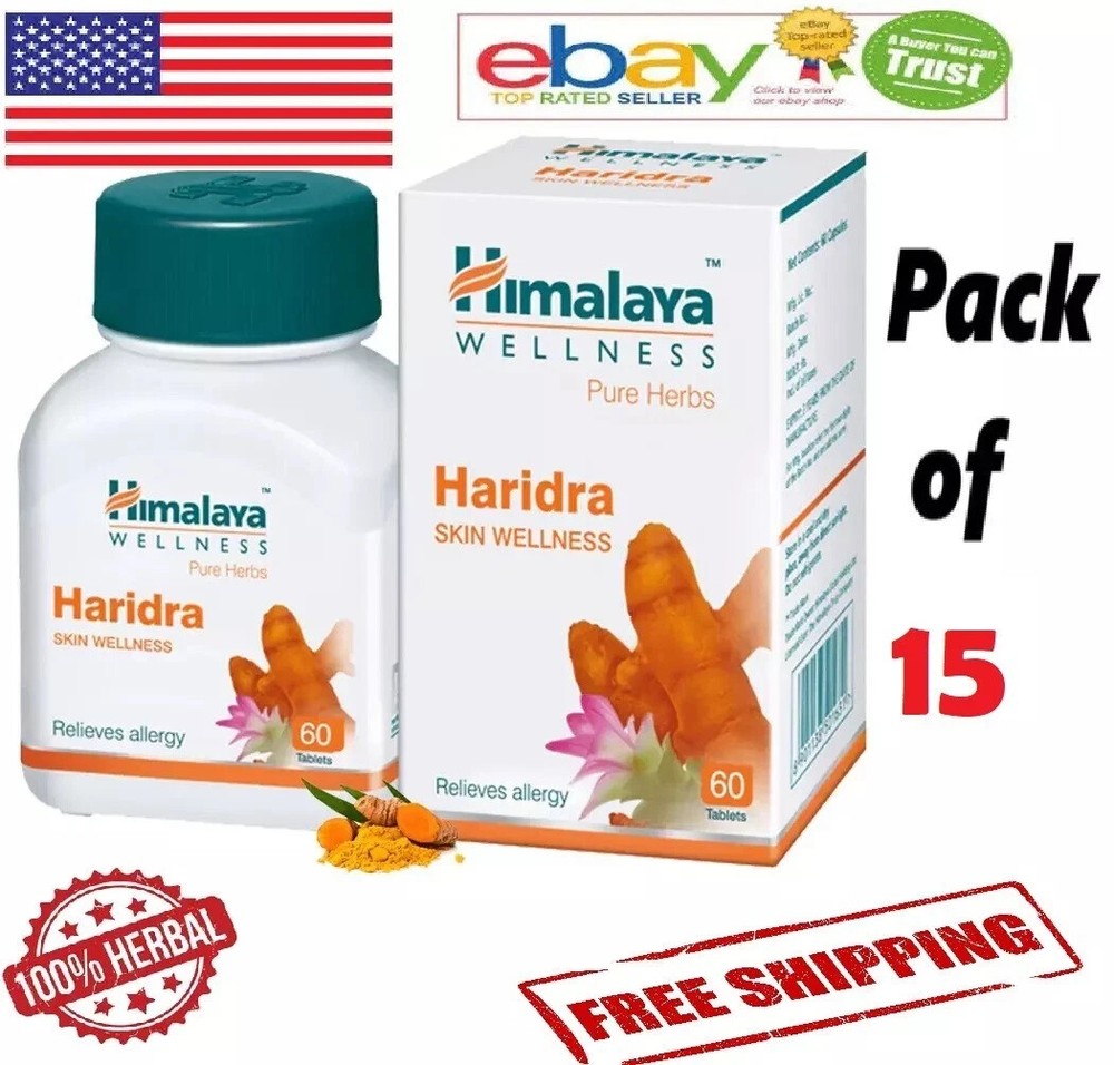 🌿 Himalaya Haridra Skin Wellness Exp. 08/26, Pack of 15