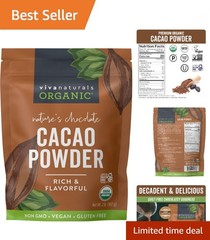 2 lb Unsweetened Cacao Powder – Ideal for Healthy Baking, Keto & Paleo Friendly