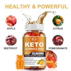 Keto ACV Gummies – 20000 MG BHB Weight Loss Fat Burner Appetite Suppressant