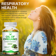 120 Oregano Oil 4000mg Softgels Capsules Contains Carvacrol Immue Support Caps