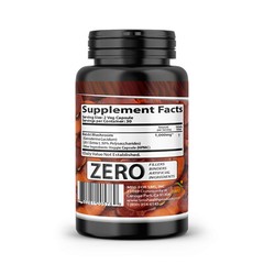 REISHI MUSHROOM SPORE EXTRACT 180 VEGGIE CAPSULES LINGZHI GANODERMA LUCIDUM TOP