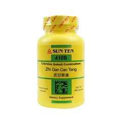 Sun Ten Zhi Gan Cao Tang 410B Licorice Combination 100 Caps MFG 03/24/26 New