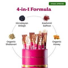 Pure Himalayan She-Lajit Honey Sticks with Organic Honey, Naturally Sweeter 30N