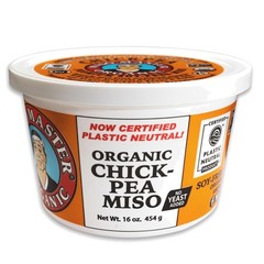Chickpea Miso Paste – Non-GMO, Kosher & Versatile for All Dishes – 16 oz