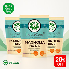 MAGNOLIA BARK Caps 6000mg-(25%Honokiol&Mangnol)-Digestion&Weight Control-180Caps