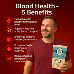 Cats Claw Capsules 5500mg-(10% Polyphenols)-Relaxing Muscles & Helping Immunity