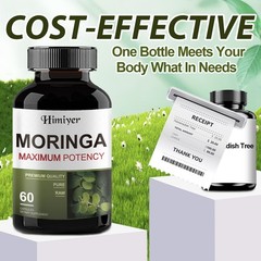 Moringa Capsules-Digestion & metabolic support, antioxidant support