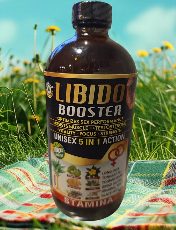 100% Natural, Unisex LIBIDO Booster 5 In 1 Action By Al-Riyan 16 oz
