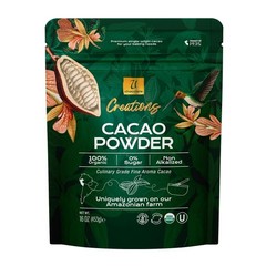 1 LB (16 OZ ) USDA Organic Raw Cacao Powder,100% Pure, ALL NATURAL,ALWAYS FRESH