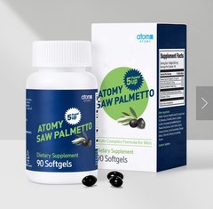 1 box Atomy Saw Palmetto Multi-Complex Formula Men’s Prostate Health 90 Softgels