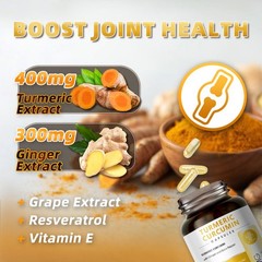 Turmeric Curcumin w/BioPerine & CoQ10 2000mg High Absorption Antioxidant Heart