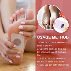 10Pcs/Bag Heightening Booster Herbal Patch Height Growth Enhancer Foot Patches