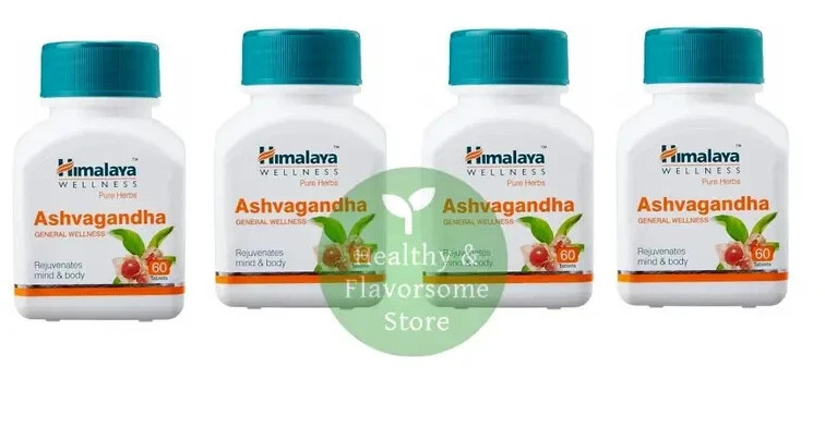 Himalaya Ashvagandha Tablet Pack Of 4x 60 tabs Each Fast Free Shipping Exp 2028