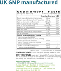 Igennus High Strength Ashwagandha Stress Relief Complex, L-Theanine & Magnesi…